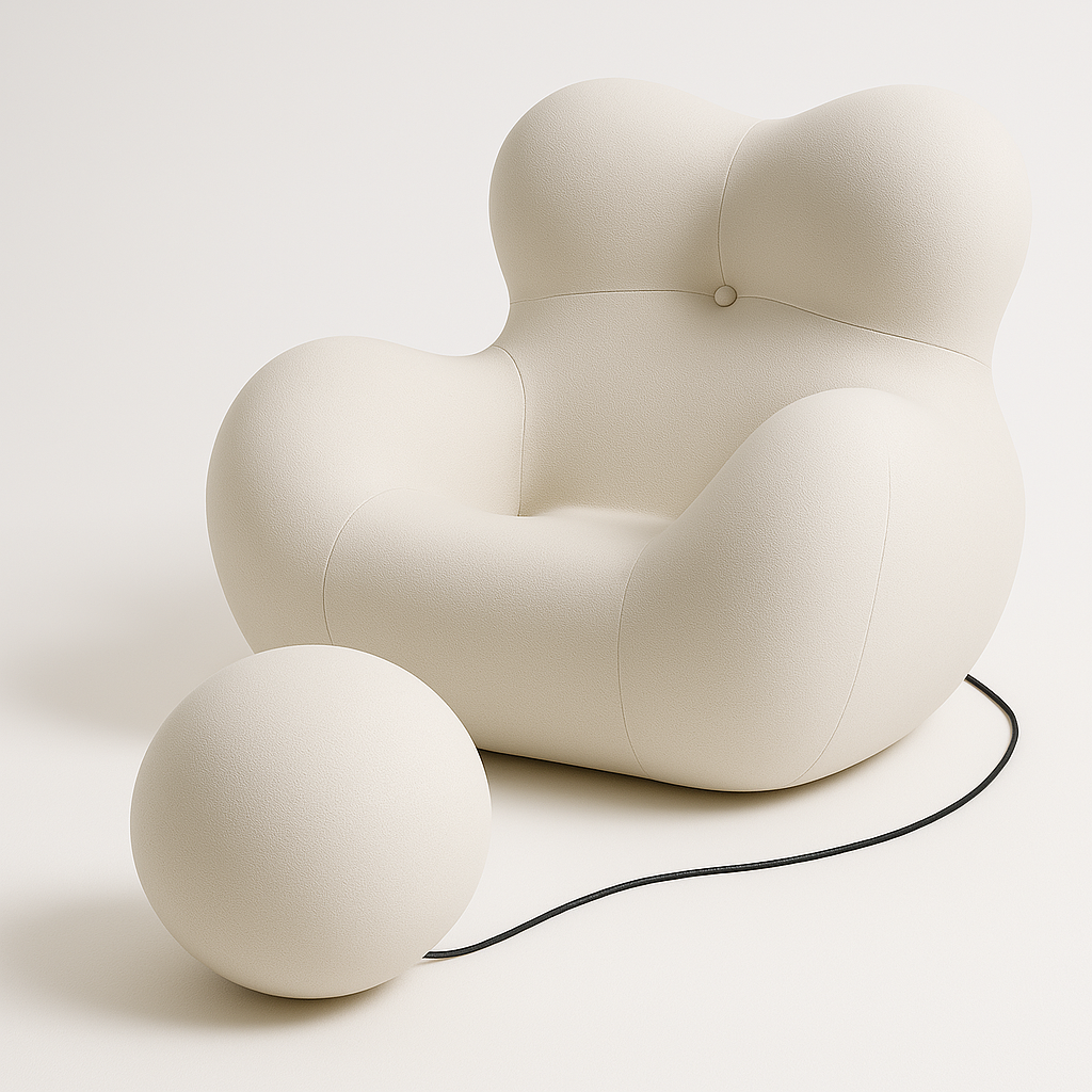 Hug Occasional Chair Studio White